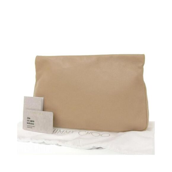 Pre Loved Jimmy Choo  Celeste Star Clutch Beige - Picture 2 of 6